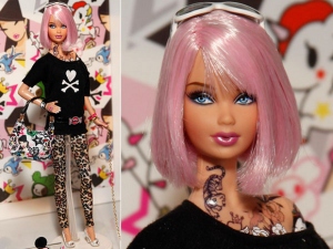 I can't accept Barbie as a punk, either.